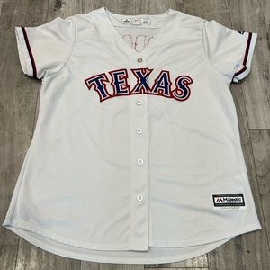 MLB Texas Rangers #12 Odor Youth Jersey Majestic Size XL